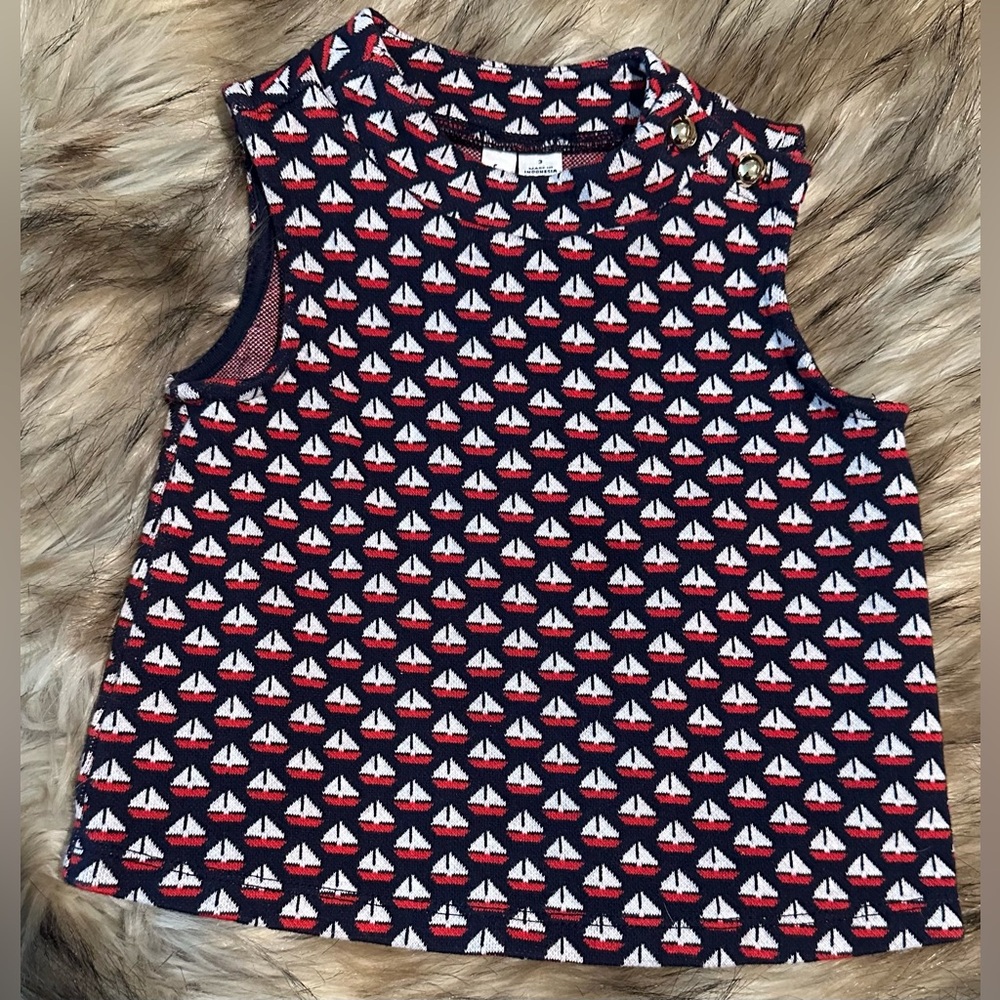 Janie and Jack Boat Top size 3